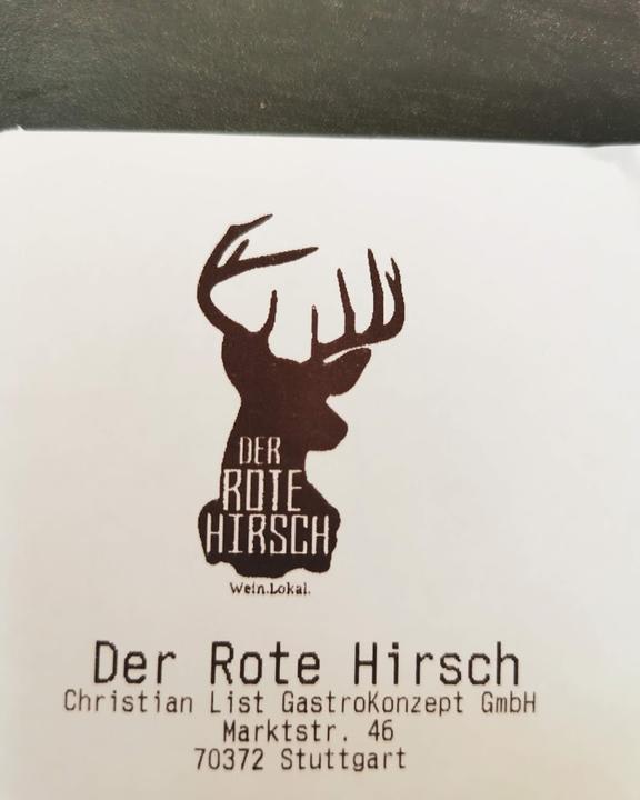 Der Rote Hirsch